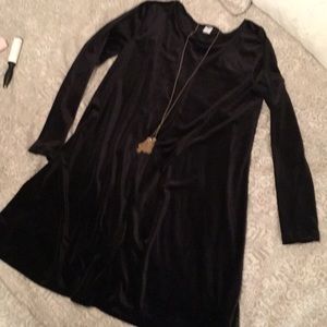Velvet dress-great for the holidays
